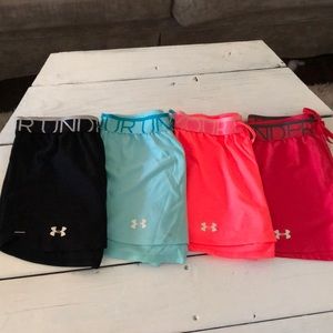 Under armour shorts! 4 for $25